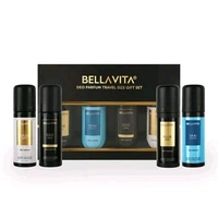Bella Vita Organic  Perfume Deo Spray Travel Size Deodorant Gift Set - 50 ml x 4