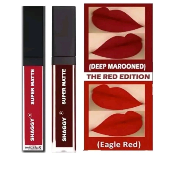 Matte me liquid lipstick, Waterproof and long-lasting Lipsticks PACK OF 2
