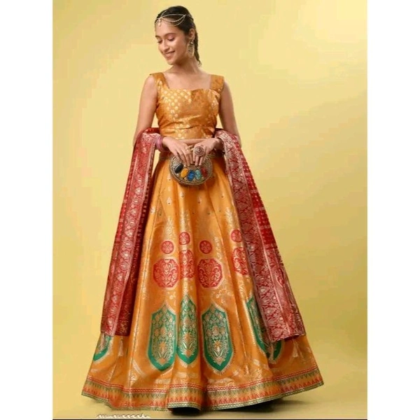 Women's Yellow Lehengas