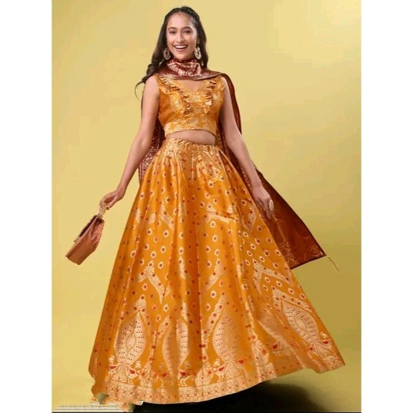 Women's Yellow Lehengas