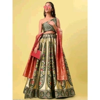 Women's Green Lehengas