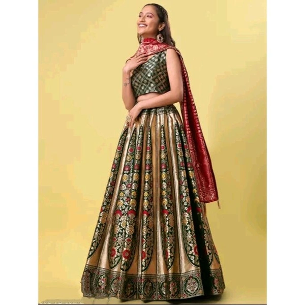 Women's Green Lehengas