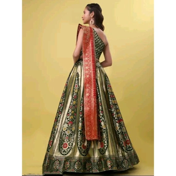 Women's Green Lehengas