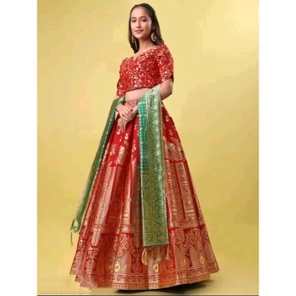 Women's Red Lehengas