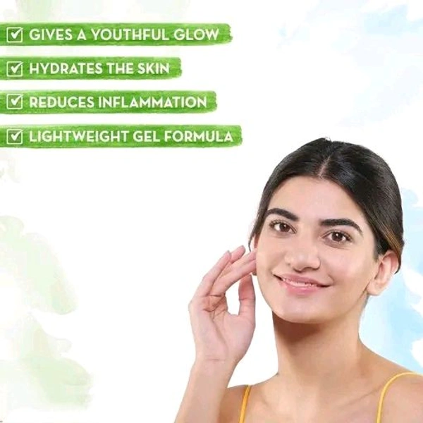 Mamaearth Aloe Vera Gel Face Moisturizer with Aloe Vera & Ashwagandha for a Youthful Glow - 100 g
