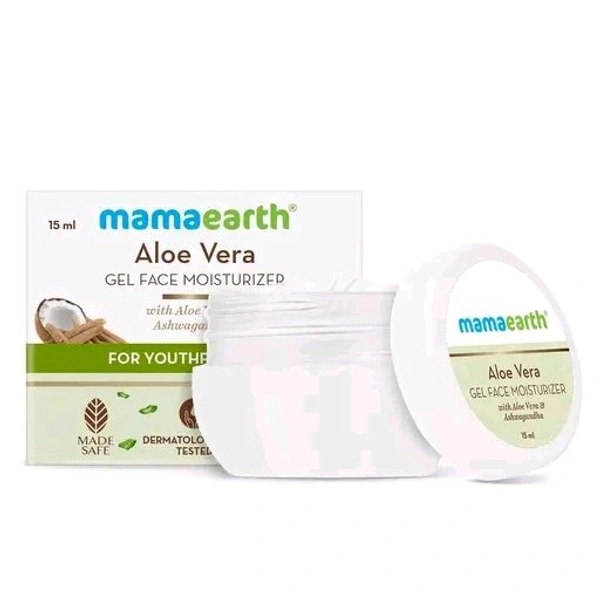 Mamaearth Rice Gel Face Moisturizer With Rice Water & Niacinamide for Glass Skin - 100 ml