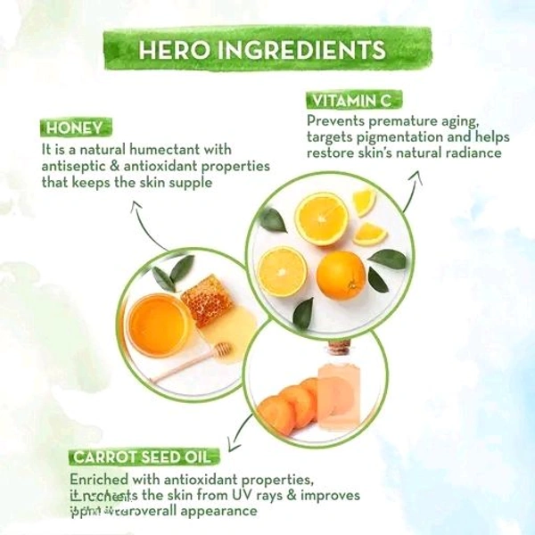 Mamaearth Vitamin C Sunscreen Body Lotion SPF 30 with Vitamin C & Honey for Radiant Skin -300 ml