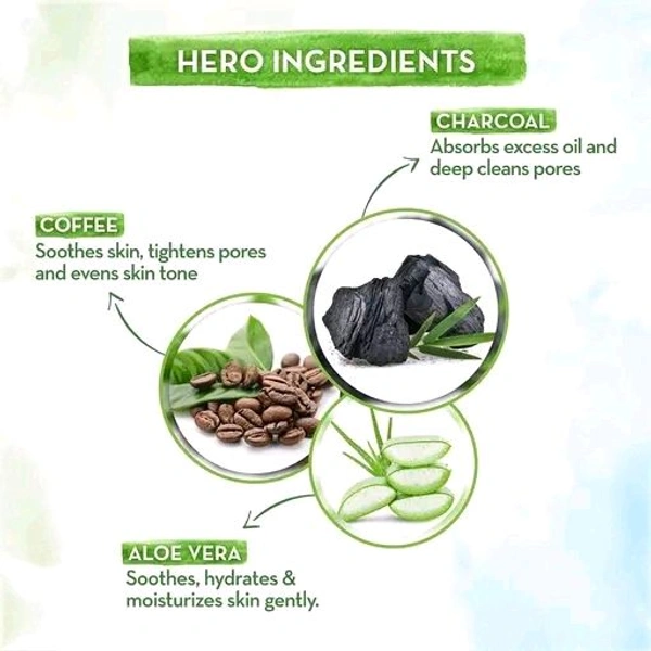 Mamaearth Charcoal Face Wash with Activated Charcoal & Coffee for Oil Control – 250ml