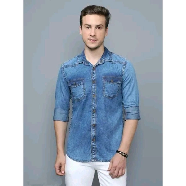 CAZZBA Men's Shirts - S, Blue