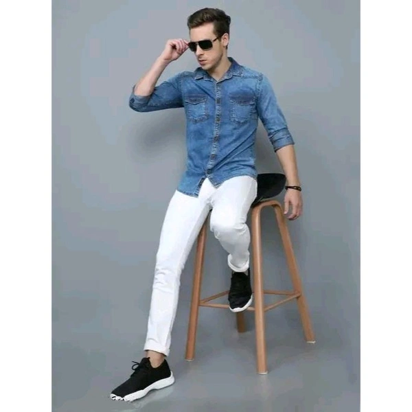 CAZZBA Men's Shirts - S, Blue