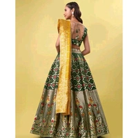 Women's Green Lehengas - Green
