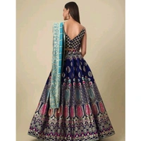 Women's Blue Lehengas - Blue
