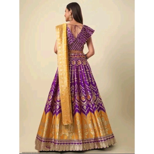 Women's Purple Lehengas - Purple