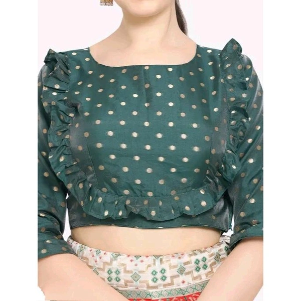 PURVAJA Women's Green Lehengas - Green