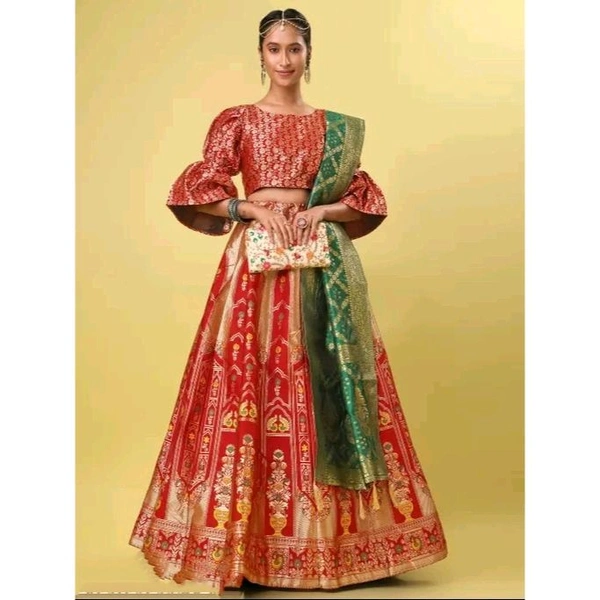 Women's Red Lehengas - Red