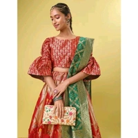Women's Red Lehengas - Red
