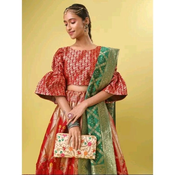 Women's Red Lehengas - Red