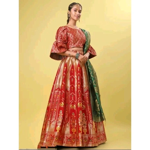 Women's Red Lehengas - Red