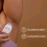 Carmesi Natural UnderArms Roll On Deodorant for Women | 95% Natural + 5% Essential Ingredients | For Fresh Underarms All Day | No Alcohol & Aluminium | Floral Sunset | 50 ml