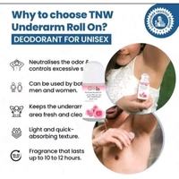 Premium UnderArm Roll On - Whitens & Brightens Skin, Prevents Odour, Aqua Fragrance Deodorant Roll-on - For Men & Women (50 ml) 