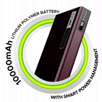 Boat boAt 10000 mAh 22.5 W Power Bank  (Burgundy, Lithium Polymer, Quick Charge 3.0 for Mobile) - Burgundy