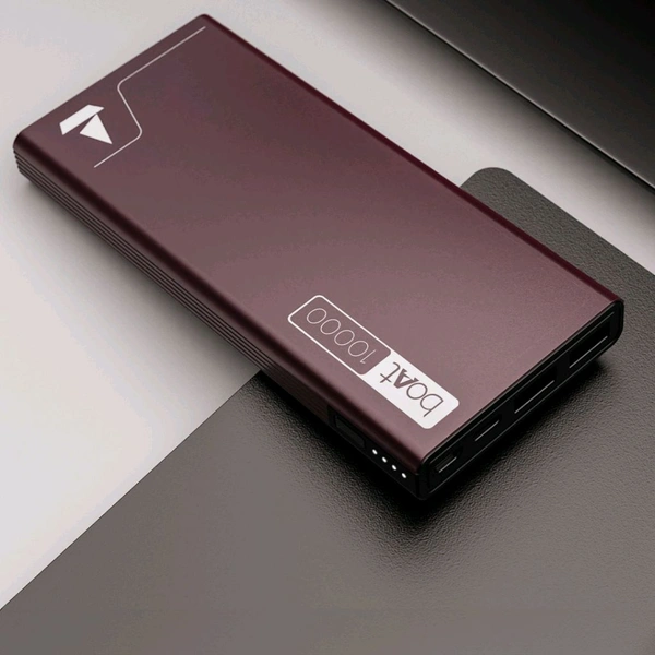 Boat boAt 10000 mAh 22.5 W Power Bank  (Burgundy, Lithium Polymer, Quick Charge 3.0 for Mobile) - Burgundy
