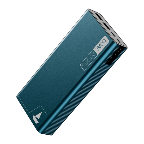 Boat boAt 20000 mAh 22.5 W Power Bank  (Steel Blue, Lithium Polymer, Fast Charging, Quick Charge 3.0, Power Delivery 3.0 for Mobile, Tablet) - Steel Blue