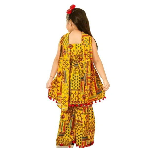 Pretty Classy Girls Top & Bottom Sets - Yellow, 3-4 Year