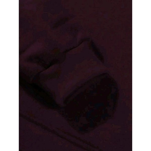 Trendy Printed Fur Hoodie for Men | Winter Wear Hooded Sweatshirt | Cozy Hoodies for Men - XXL, Purple