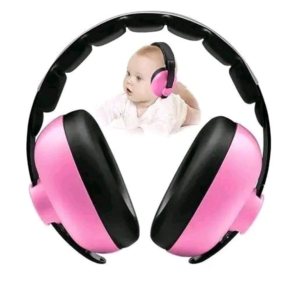 Ear Muffs For Kids Ear Muffs For Baby Use Sound Cancel Ear Muffs For Baby Noise Cancellation (Pink) - Pink
