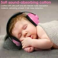 Ear Muffs For Kids Ear Muffs For Baby Use Sound Cancel Ear Muffs For Baby Noise Cancellation (Pink) - Pink