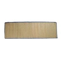 KALA DARSHAN CRAFTS BAZAAR - Foldable Mat 4 X 6 ft Korai River Grass chatai Blue Cotton New Fabric with 15MM Soft Foam Comfort Cushion Floormats & Dhurries 