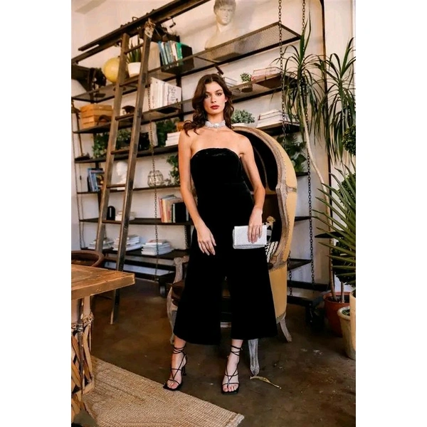 WOMEN TRENDY INSTA DRESS - Black, M