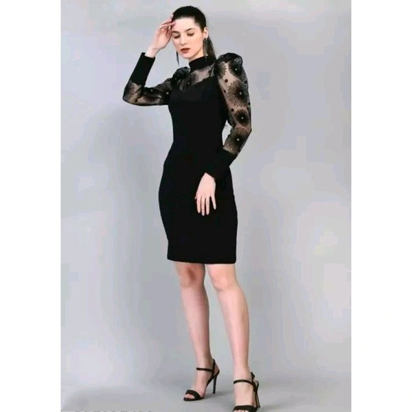 Urbane Designer Women Dresses - Black, XS