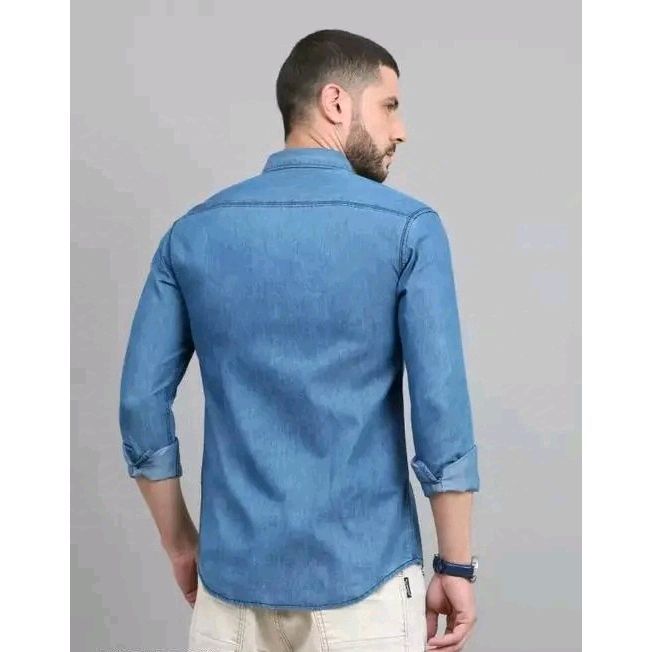 MENS DENIM SHIRTS LIGHT BLUE