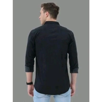 Men Formal Shirts - XXL, Black