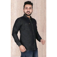 Black Denim: Timeless Style, Everyday Comfort - Black, M