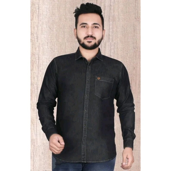 Black Denim: Timeless Style, Everyday Comfort - 3XL, Black