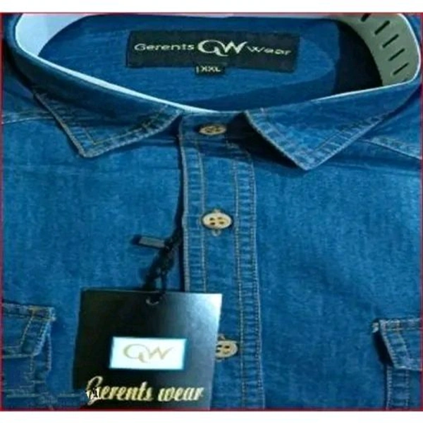 Gerents wear Denim shirt - Blue, M
