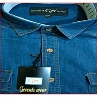 Gerents wear Denim shirt - Blue, L