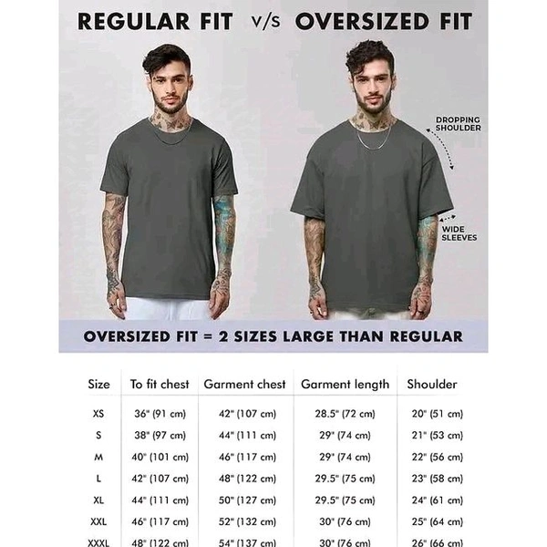 Over Size T Shirt For Men Back Print Anime - Navy Blue, 3XL