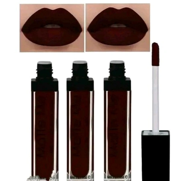 Matte me maroon lipstick set of 3 - Maroon