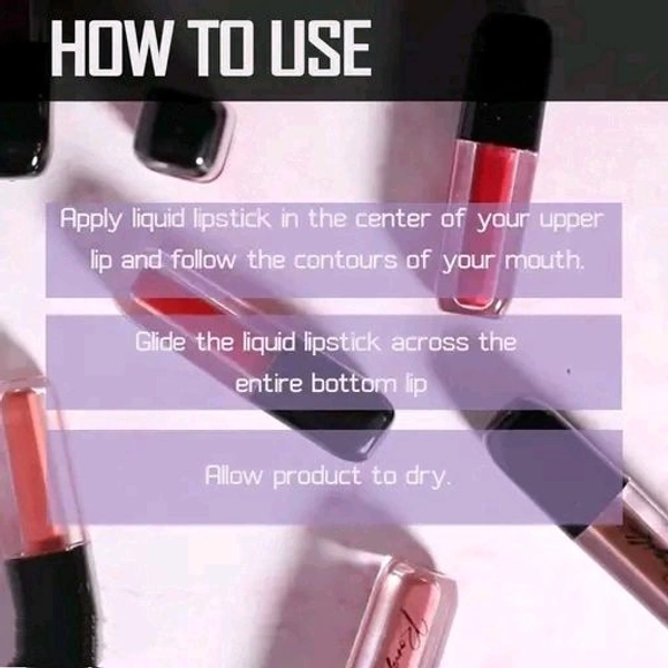 RONZILLE Sensational Long Stay Lipsticks - Multicolor