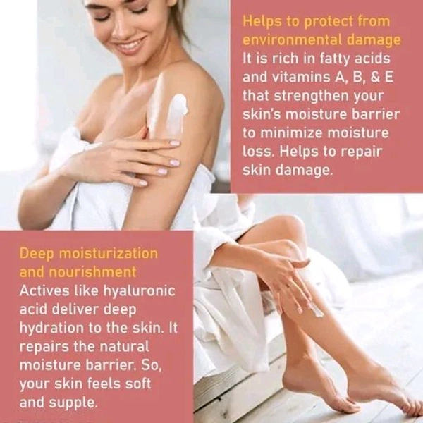 Dravida Organics Rose Body Lotion Long-Lasting Moisturization Pack of 2 (300 ml)