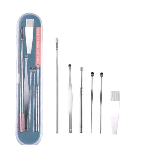 3 Pcs combo Offer, Natural Stone Roller For Face and Body, Ice Roller For Face & Ear Cleaner Earpick Natural Stone For Men And Women