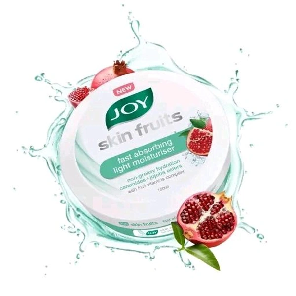 Joy  Skin Fruits Fast Absorbing Light Moisturiser Cream with Fruit Vitamins Complex (150 ml)