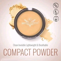 Shryoan Infinite Waterproof Compact Powder| Hides Imperfections, Blends Effectively, Matte Finish and Pressed Powder for All Skin Types (16g) (Shade-06)