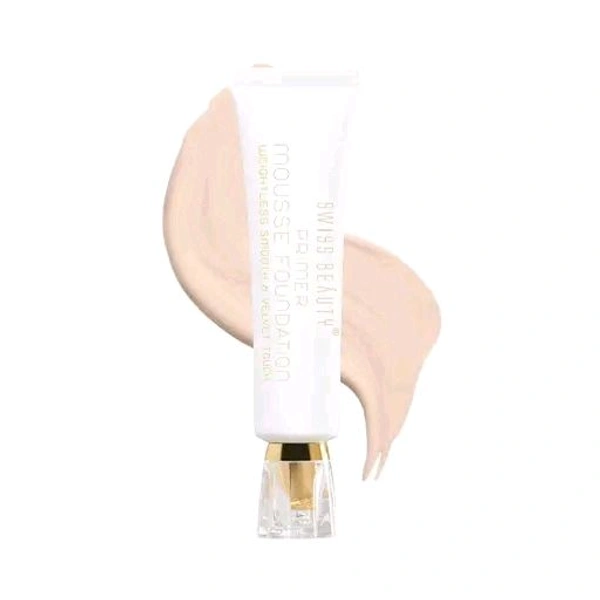 Swiss Beauty Primer Mousse Foundation - (Shade-1, 40ml)