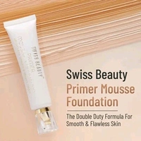 Swiss Beauty Primer Mousse Foundation - (Shade-1, 40ml)