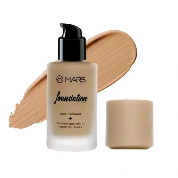 Mars High Coverage Liquid Foundation (Shade-05, 40 ml)